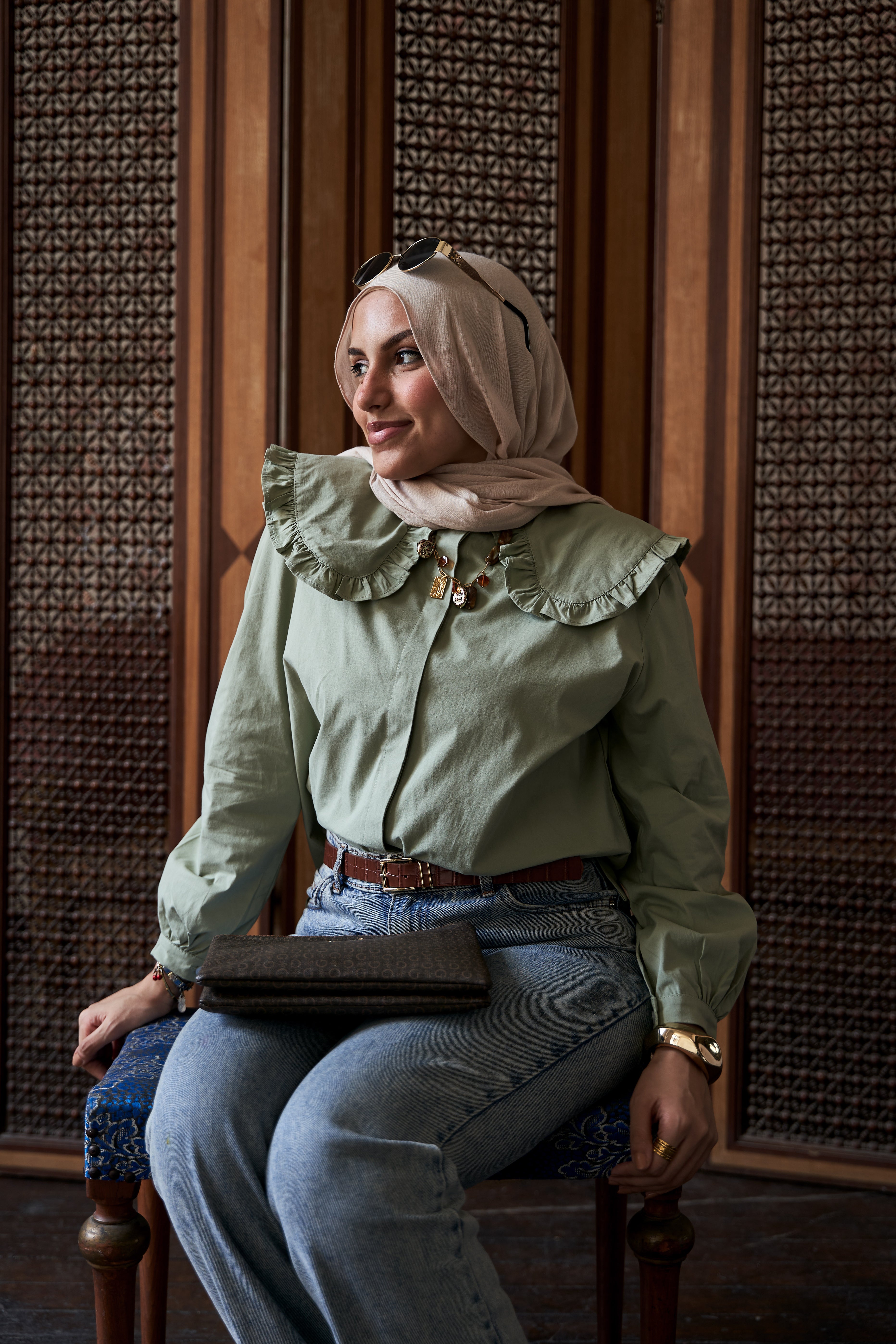 The Ruffle Blouse
