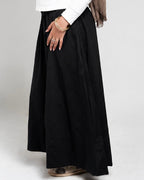 Poplin Skirt - Black