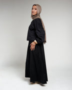 Poplin Skirt - Black